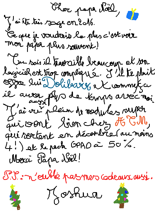 Ma lettre Dolibarr