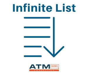 Module ATM Infinite List