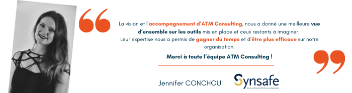 Témoignage de Synsafe sur son accompagnement digital par ATM Consulting 