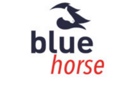 Blue horse