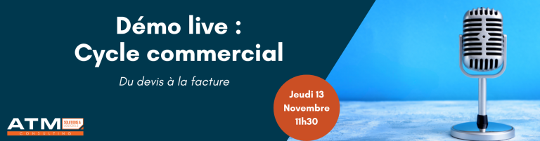 Démo live sur Dolibarr