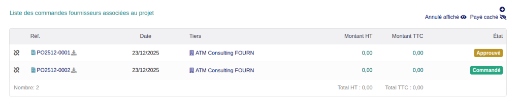 nouveautés Dolibarr